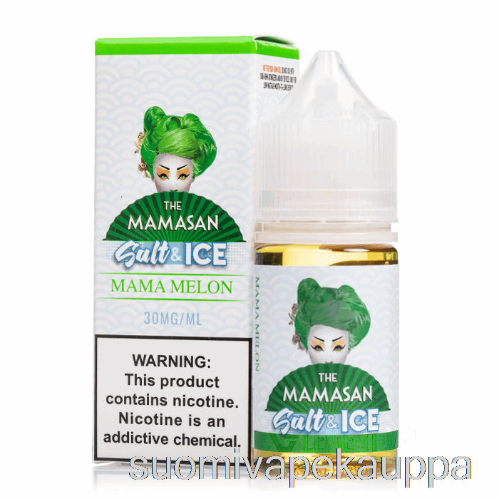 Vape Box Jää Mama Melonisuola - Mamasan E-neste - 30ml 50mg